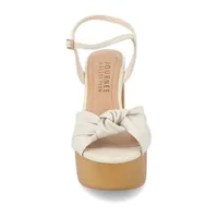 Journee Collection Womens Lorrica Heeled Sandals