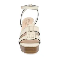 Journee Collection Womens Mandilyn Heeled Sandals