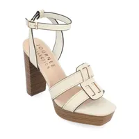 Journee Collection Womens Mandilyn Heeled Sandals