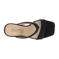 Journee Collection Womens Jaell Heeled Sandals