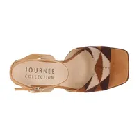 Journee Collection Womens Asherby Heeled Sandals