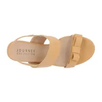 Journee Collection Womens Brookan Heeled Sandals