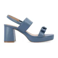 Journee Collection Womens Brookan Heeled Sandals