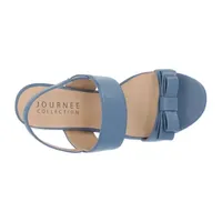 Journee Collection Womens Brookan Heeled Sandals