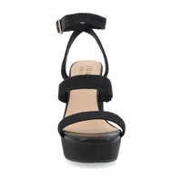 Journee Collection Womens Sienne Heeled Sandals