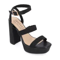 Journee Collection Womens Sienne Heeled Sandals