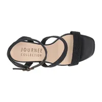 Journee Collection Womens Sienne Heeled Sandals