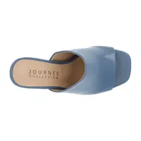 Journee Collection Womens Ezzlynn Heeled Sandals
