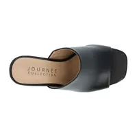 Journee Collection Womens Ezzlynn Heeled Sandals