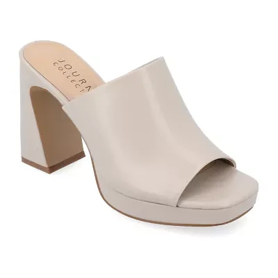 Journee Collection Womens Ezzlynn Heeled Sandals
