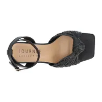 Journee Collection Womens Galinda Heeled Sandals