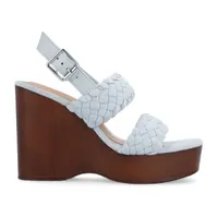 Journee Collection Womens Ayvee Wedge Sandals