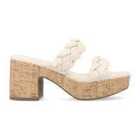 Journee Collection Womens Kyaa Heeled Sandals