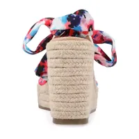 Journee Collection Womens Surria Wedge Sandals