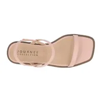 Journee Collection Womens Nylah Slingback Strap Flat Sandals