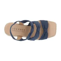 Journee Collection Womens Santorynn Wedge Sandals