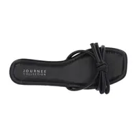 Journee Collection Womens Soma Flat Sandals