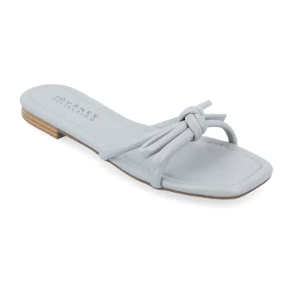 Journee Collection Womens Soma Flat Sandals