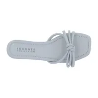 Journee Collection Womens Soma Flat Sandals
