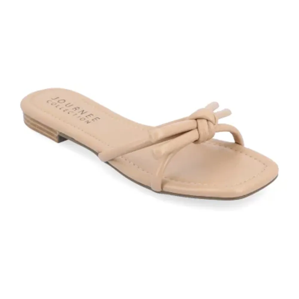 Journee Collection Womens Soma Flat Sandals