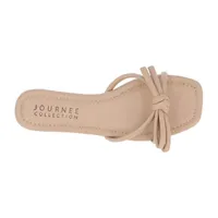 Journee Collection Womens Soma Flat Sandals