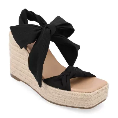 Journee Collection Womens Surria Wedge Sandals