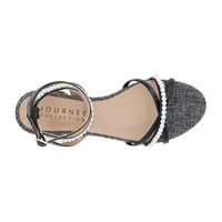 Journee Collection Womens Tulsi Ankle Strap Flat Sandals