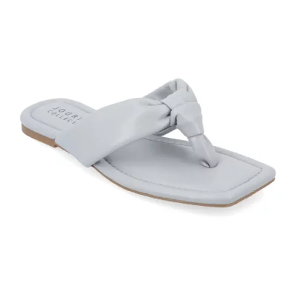 Journee Collection Womens Ares Flat Sandals