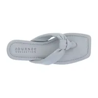 Journee Collection Womens Ares Flat Sandals