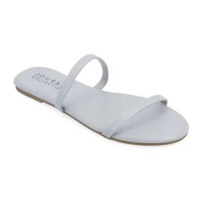 Journee Collection Womens Adyrae Flat Sandals