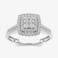 1/2 CT.T.W. Natural Diamond 14K  Gold Engagement Ring