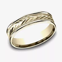 6MM 10K Gold Wedding Band