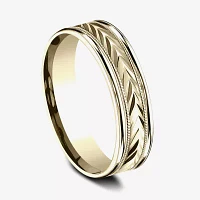 6MM 10K Gold Wedding Band