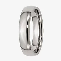 Mens 5mm Titanium Wedding Band