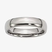 Mens 5mm Titanium Wedding Band