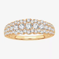 CT. T.W. Natural White Diamond 10K Gold Anniversary Band