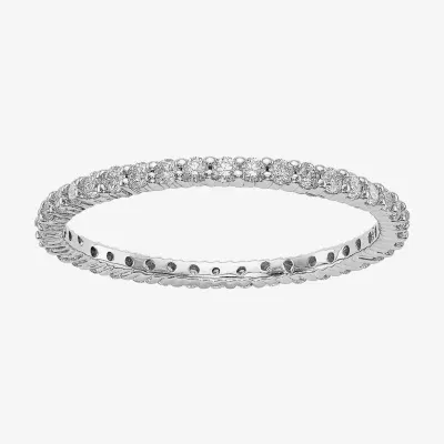 1/2 CT. T.W. Natural White Diamond 14K Gold Eternity Wedding Band