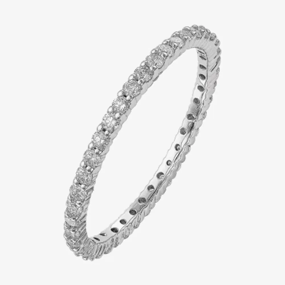 1/2 CT. T.W. Natural White Diamond 14K Gold Eternity Wedding Band