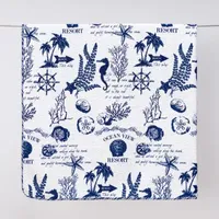 Linery Nautical Pattern Reversible Quilt Set