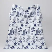 Linery Nautical Pattern Reversible Quilt Set