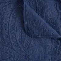 Linery Pinsonic Medallion 3-pc. Reversible Quilt Set