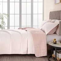 Linery Two-Tone Reversible Quilt Set