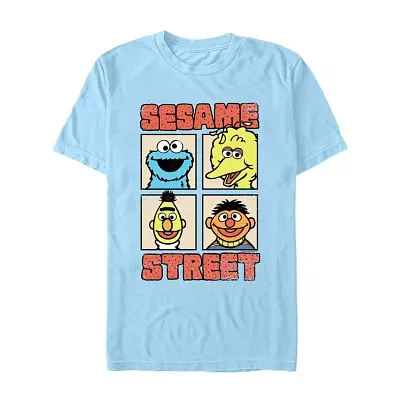 Mens Short Sleeve Sesame Street Graphic T-Shirt