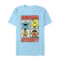 Mens Short Sleeve Sesame Street Graphic T-Shirt