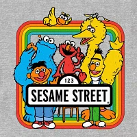 Mens Short Sleeve Sesame Street Graphic T-Shirt