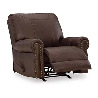 Signature Design By Ashley® Colleton Manual Leather Recliner