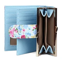 Julia Buxton Lexington Womens RFID Blocking Bifold Wallet