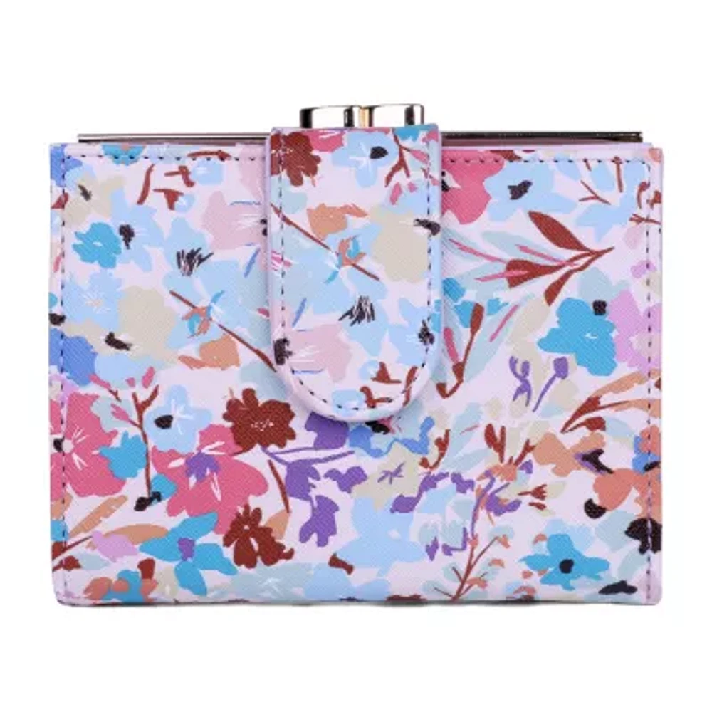 Julia Buxton Lexington Womens RFID Blocking Bifold Wallet
