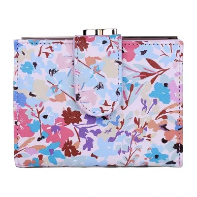Julia Buxton Lexington Womens RFID Blocking Bifold Wallet