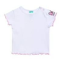 Disney Baby Girls 2-pc. Minnie Mouse Shortall Set